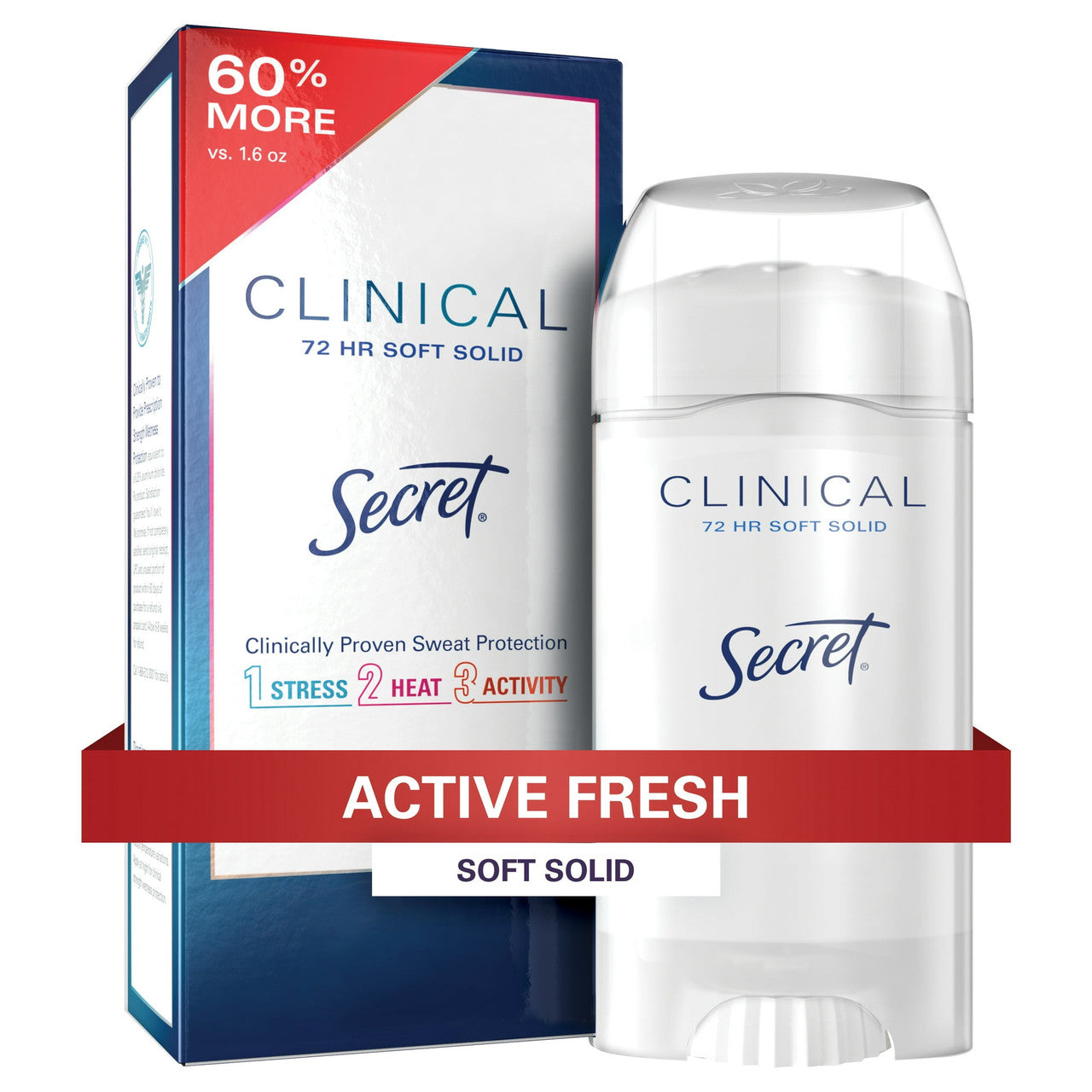 Secret Clinical Strength Sport Marathon Fresh Scent - 2.6 Oz